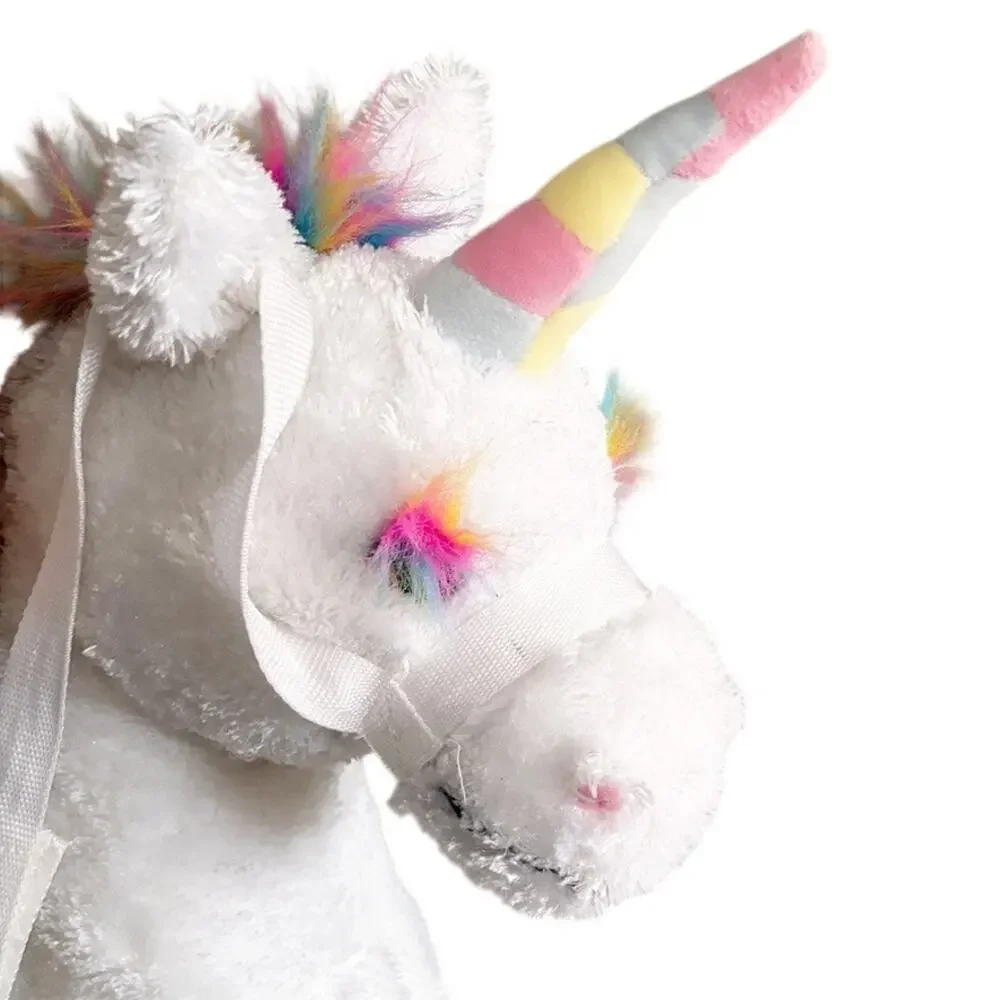 Playful Plush Magical Unicorn Riding Costume Stuffed Animal Ages 4-6 Fantasy